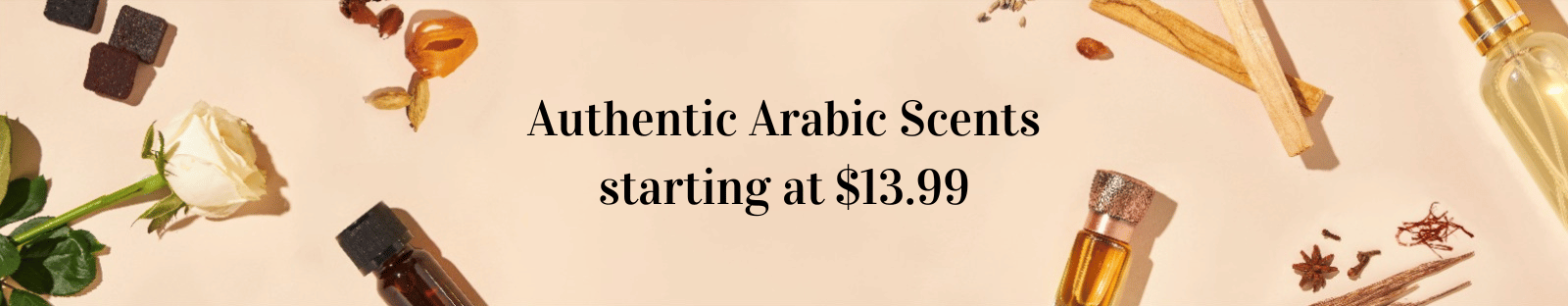Authentic Arabic Scents starting at $13.99