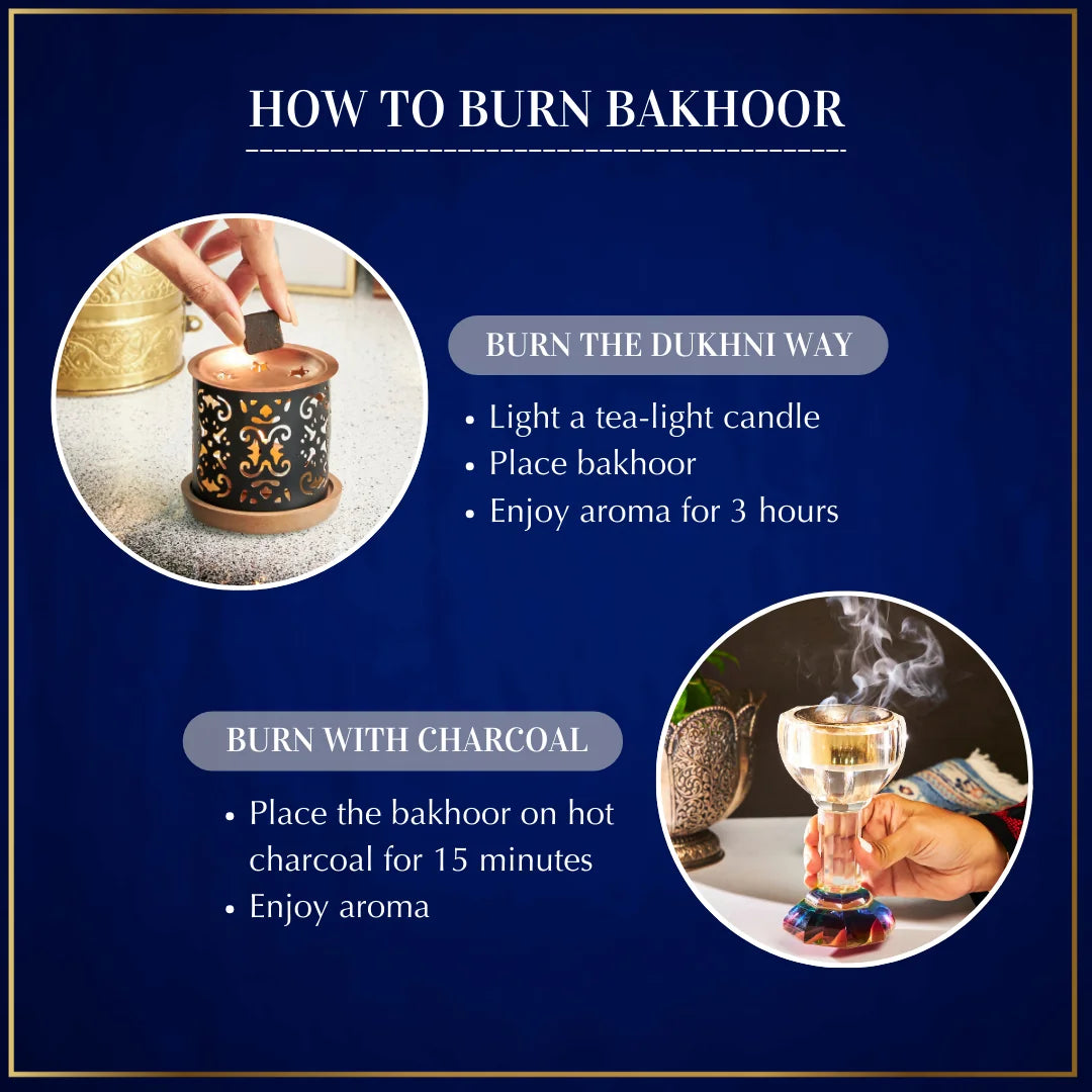 Burn Dukhni Premium Oud Ibtisam Bakhoor On Dukhni Smokeless Burner Non Toxic Smoke Free Or Charcoal US