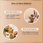 Easy to use bakhoor for charcoal burner