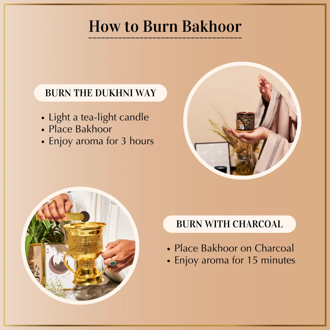 Easy to use bakhoor for charcoal burner