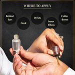 Dukhni Misk Rijali Attar Apply On Wrist Neck Inner Elbow For Long Lasting Fragrance Blended By Artisanals US