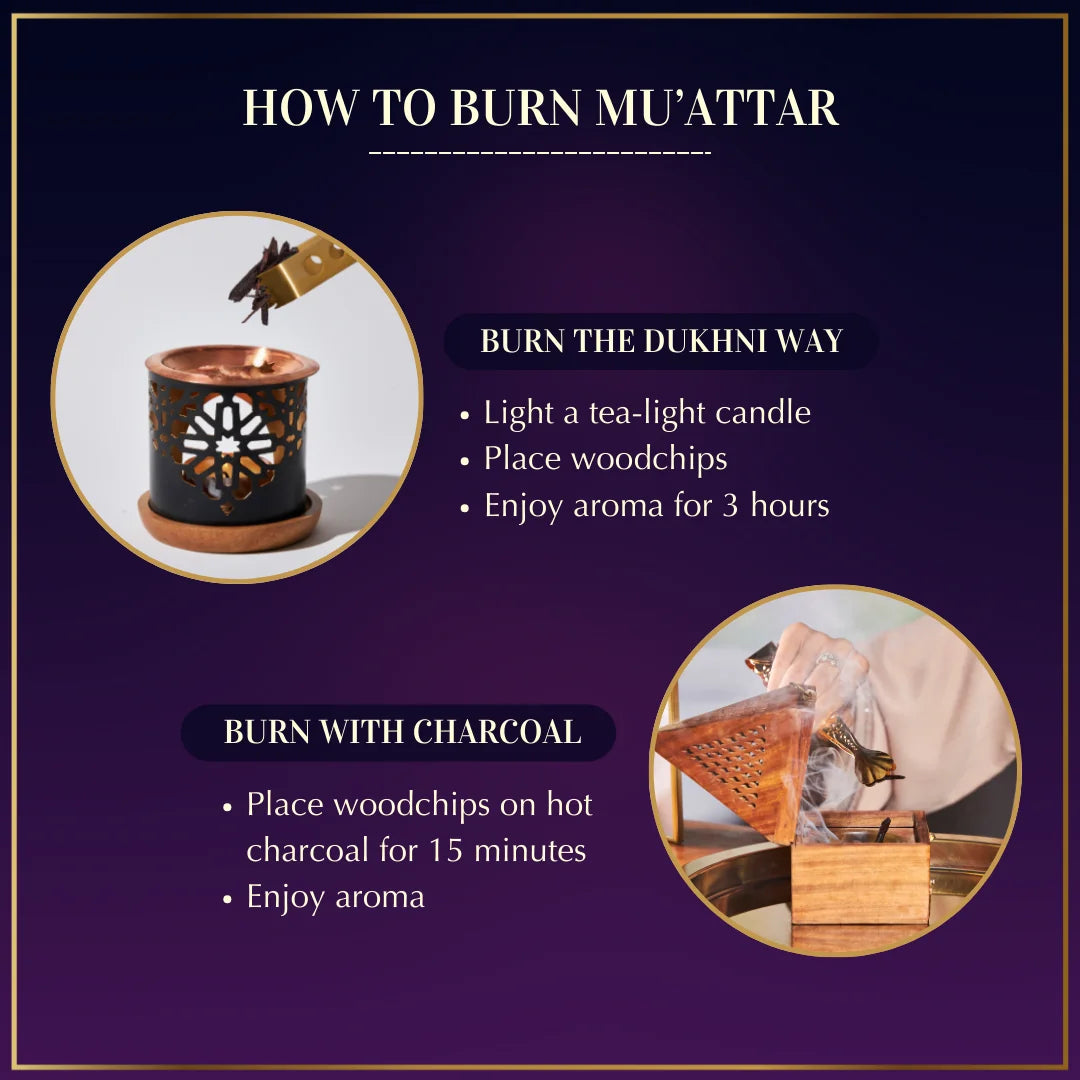 Easy to use bakhoor for home