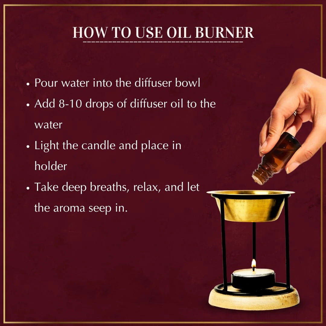 How To Use Dukhni Classic Oil Burner To Create Welcoming Atmosphere In Your Home Office US