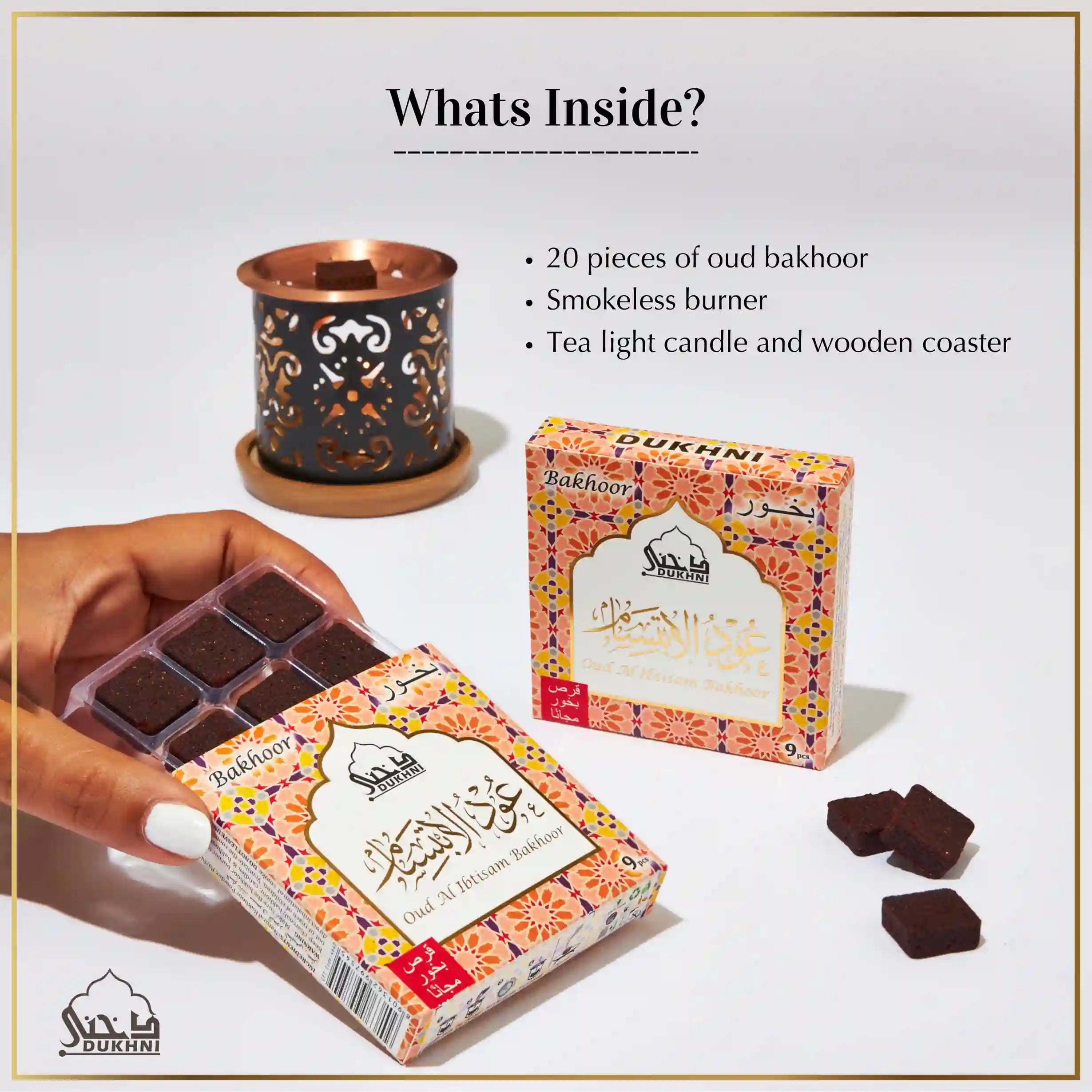 Long lasting arabic incense for home