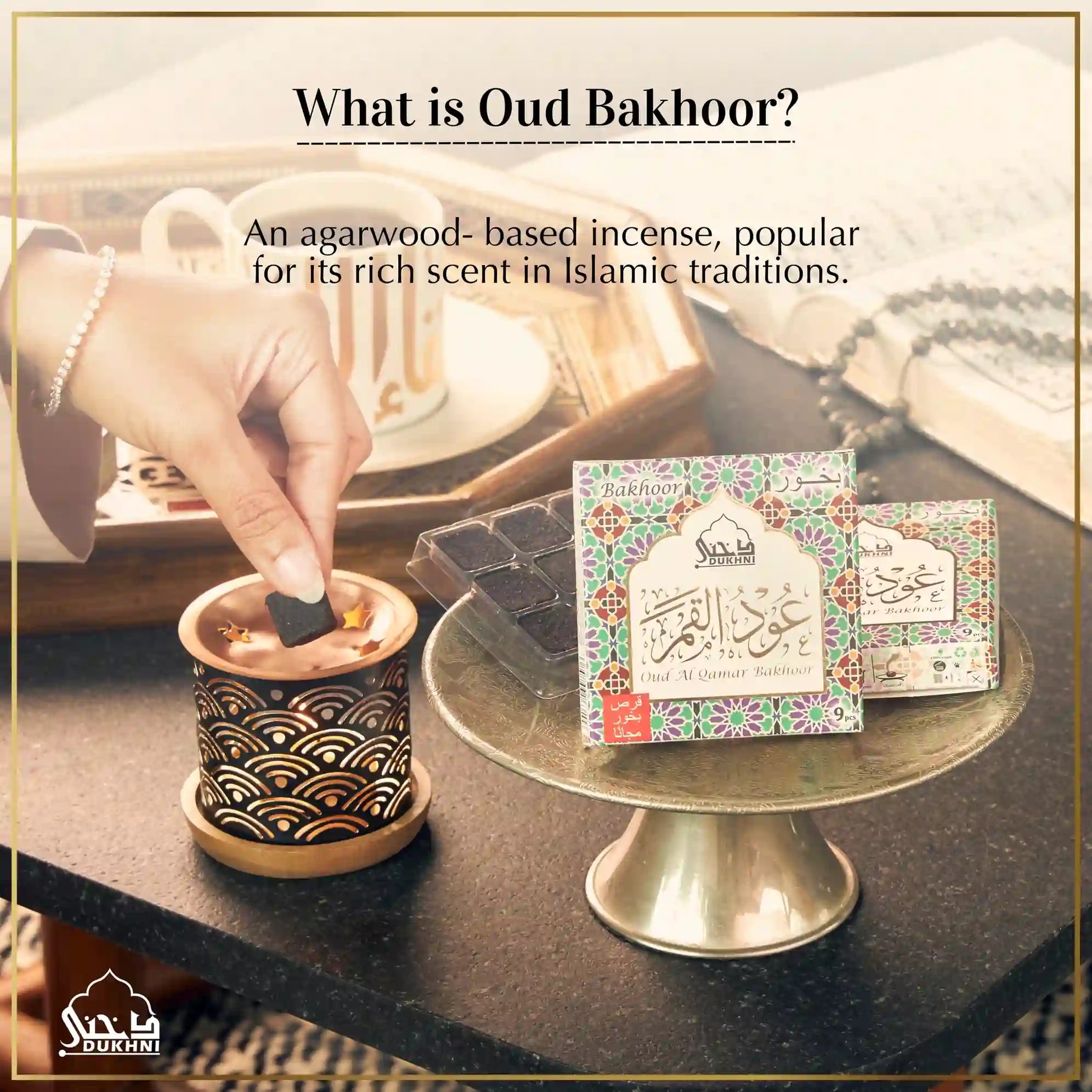 Easy to use bakhoor for home from Arabia