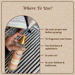 Oud Room And Linen Sprays Perfect For Use On Prayer Mat Living Room Bathroom Car Study Room Kitchen Upholstery US