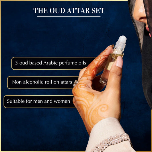 Oud Attar Oil Set