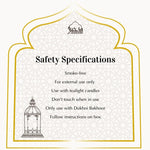 easy to use safety specifications for bakhoor and smokeless burner
