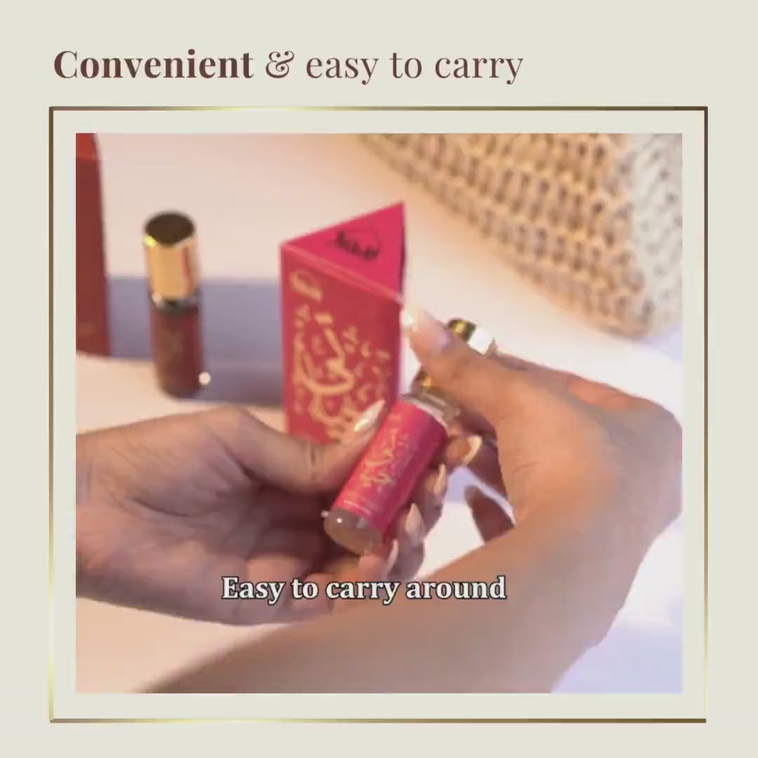 Dukhni Luxury Attar Oil Gift Set Assorted Scents Convenient Carry US