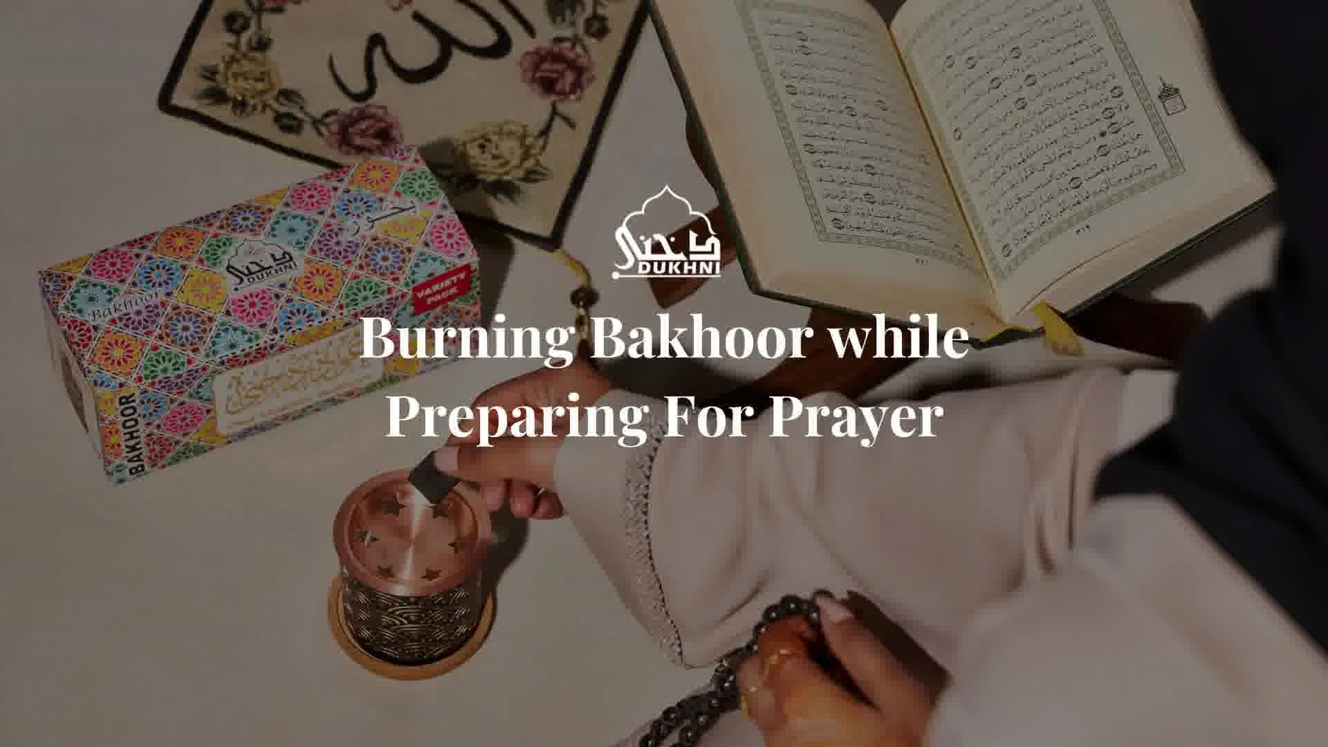 Burning Bakhoor is a Sunnah