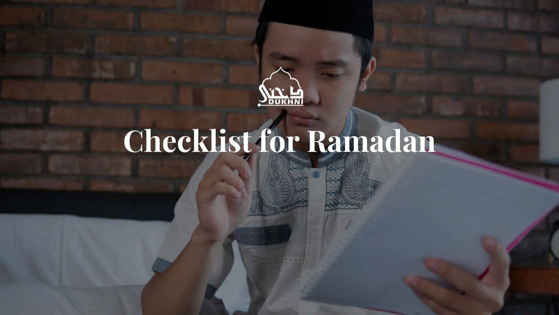 Ramadan Checklist