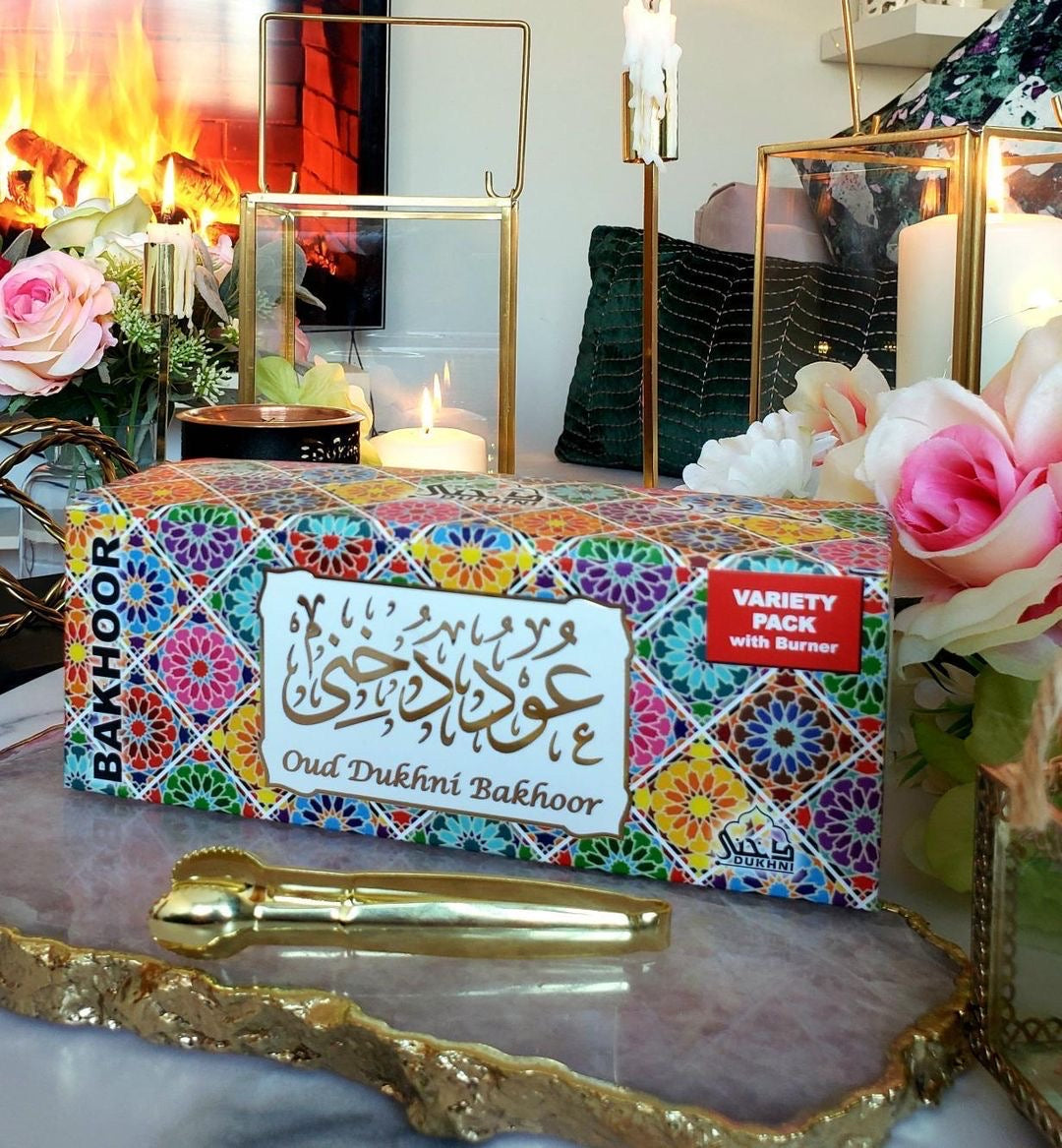Oud Bakhoor Variety Box  Refill Pack – Dukhni - Islamic Scents of Arabia  الروائح الإسلامية العربية (US)