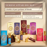6 6ml Non Alcoholic Arabic Roll On Perfume Oils Mini Perfumes Arabic Attar Halal Ideal Ramadan Gift Set US