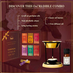 6 6ml Non Alcoholic Arabic Roll On Perfume Oils And Classic Diffuser Oil Burner With Free Arabic Oud Oil US