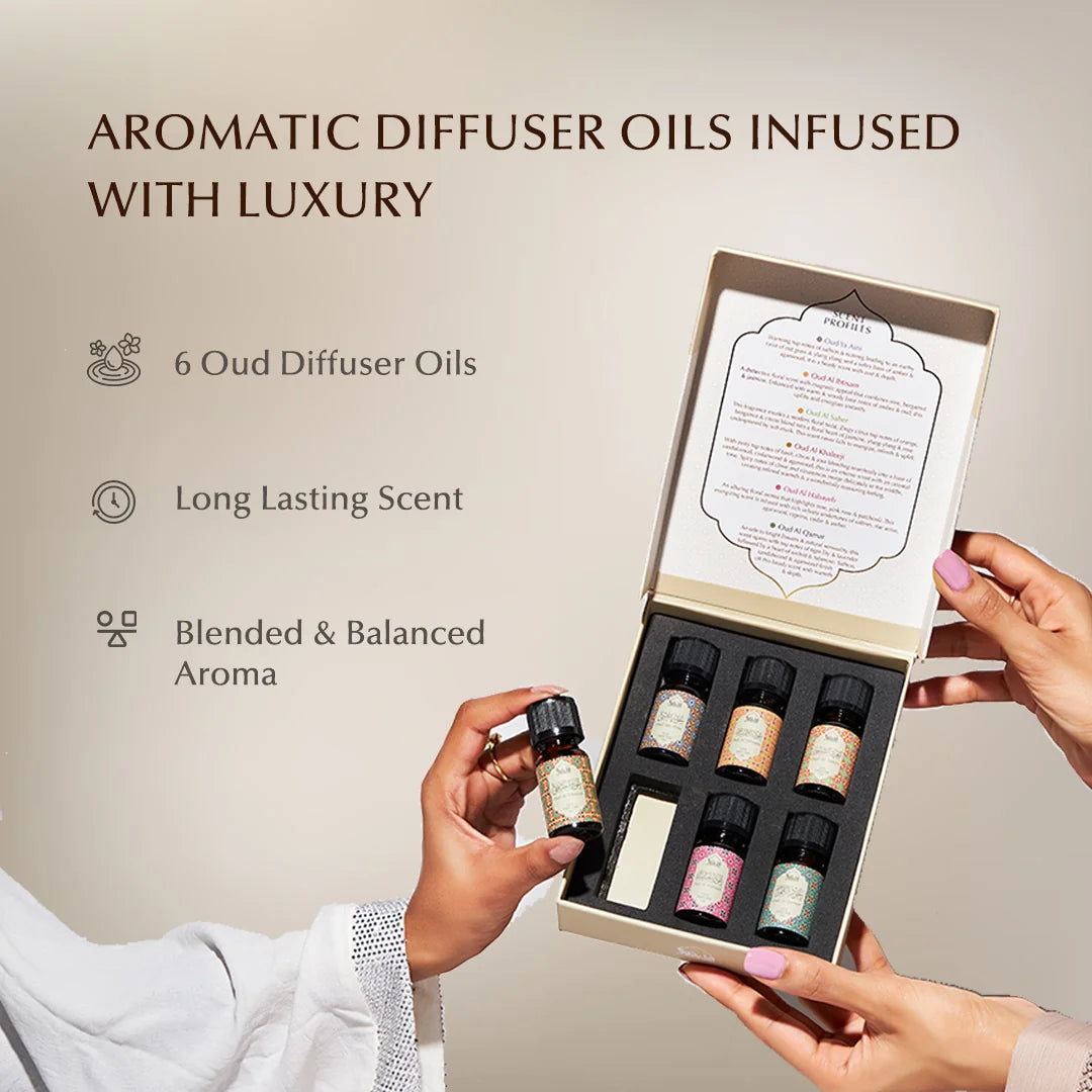 6 Luxurious Oud Based Arabic Diffuser Oils Long Lasting Scents Essential Oil Blends For Aromatheraphy Us