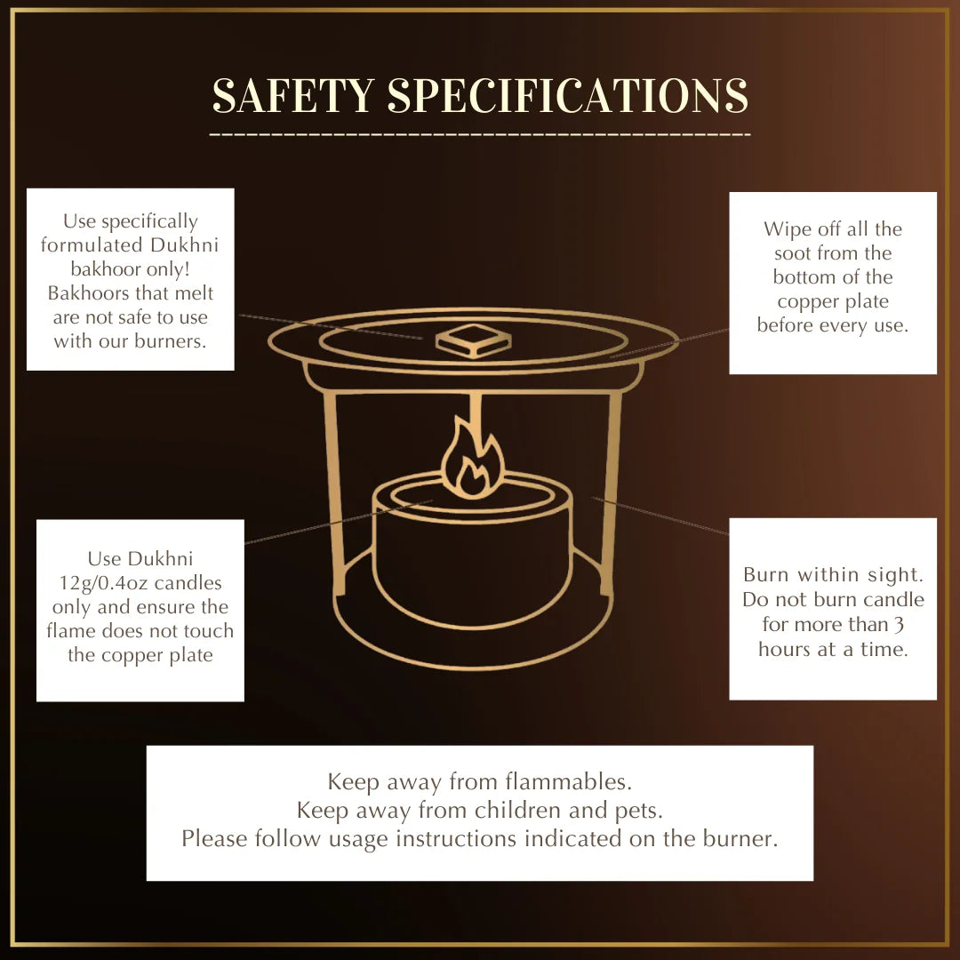 6 Safety Specifications While Using Dukhni Smokeless Burner Safe For Pets Kids US