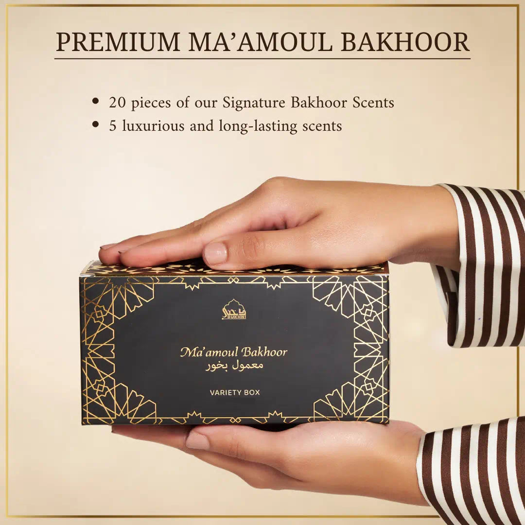 Ma'amoul Bakhoor Variety Box | Discovery Pack | حزمة الاكتشاف