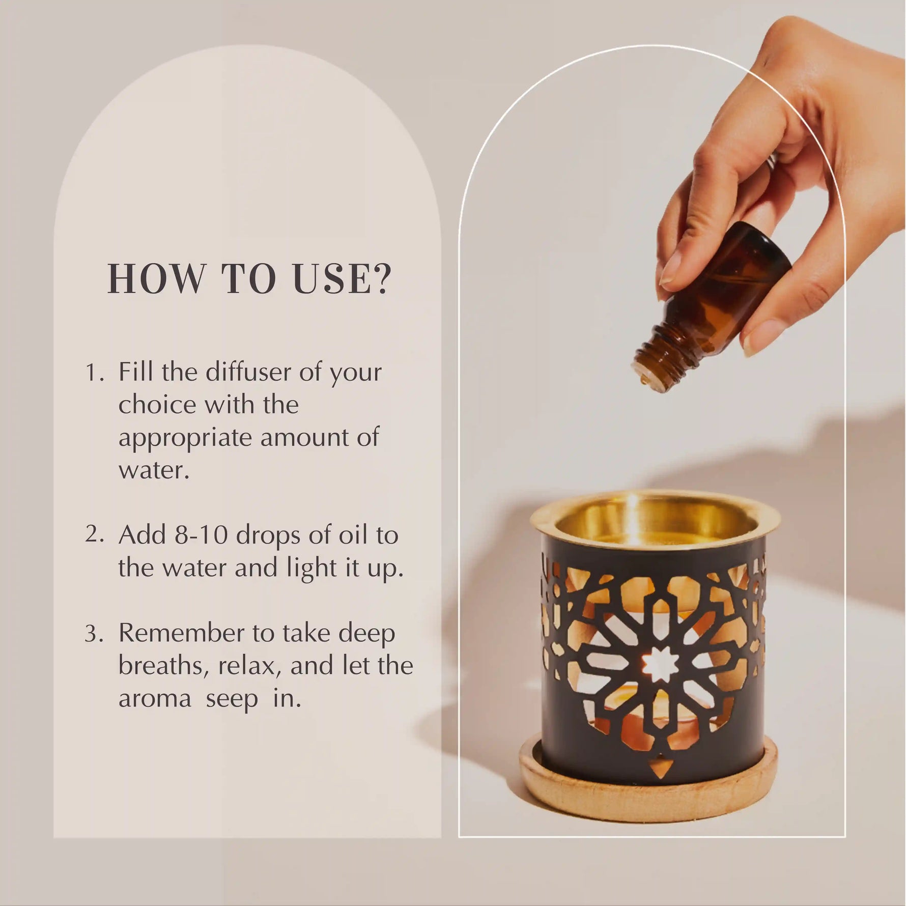 Burn Oudh Saher Diffuser Oil Using Dukhni Oil Burner During Prayer For Wonderful Aroma Perfect For Gifting US