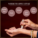 Dukhni Arabic Attars In Luxury Attar Set Apply On Wrist Neck Inner Elbow Collar Bone Long Lasting Fragrance US