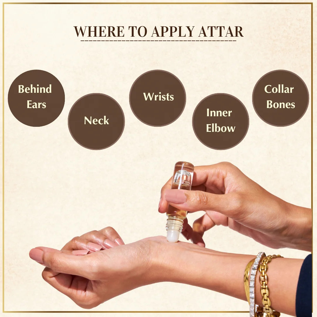 Dukhni Arabic Attars In Mixed Attar Set Apply On Wrist Neck Inner Elbow Collar Bone Long Lasting Fragrance US