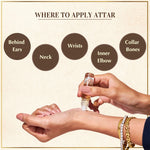 Dukhni Authentic Arabic Attars Apply On Wrist Neck Inner Elbow Collar Bone For Long Lasting Fragrance US