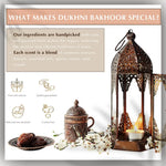 Dukhni Bakhoor Made Using Natural Ingredients Authentic Arabic Fragrance High Quality Islamic Gifts US