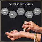 Dukhni Luxury Attar Set Apply On Wrist Neck Inner Elbow Collar Bone For Long Lasting Fragrance US