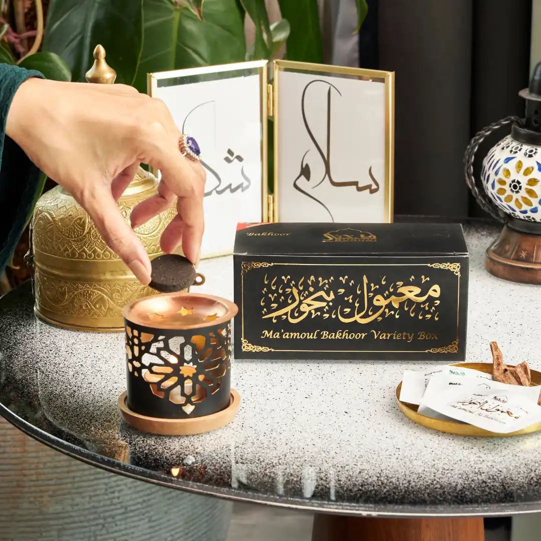 Dukhni Maamoul Bakhoor Variety Box Arabic Scents Best Gift For Loved Ones US