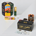 Dukhni Maamoul Bakhoor Variety Box Refil Pack And Maamoul Attar Oil Set Combo Perfect For Ramadan Gifting US
