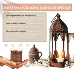 Dukhni Maamoul Oud Bakhooor Long Lasting Handmade Cruelty Free And Non Toxic Mess Free Oriental Smokless Burner US