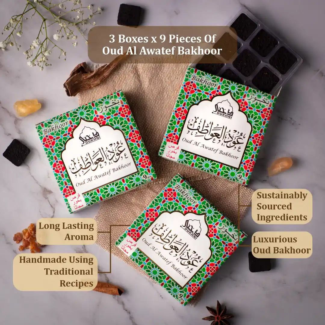 Long lasting arabic incense for home