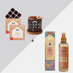 Dukhni Oud Al Ibtisam Bakhoor And Room And Linen Spray Combo US