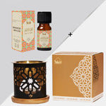Dukhni Oud Al Saher Diffuser Oil Arabic Oud Essential Oils With Dukhni Oil Burner For Home Office US