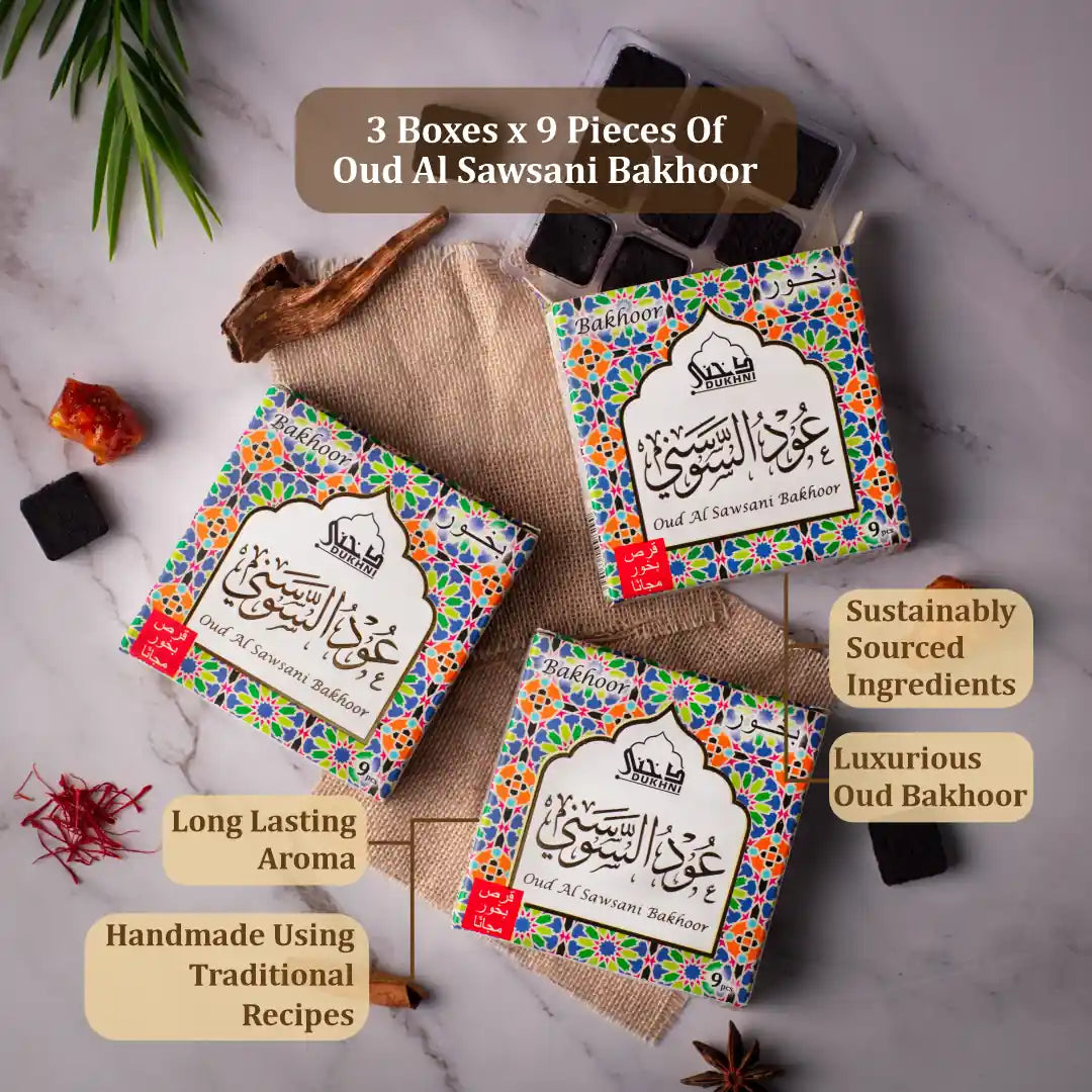 Long lasting arabic incense for home