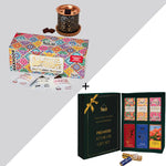 Dukhni Oud Bakhoor Variety Box With Burner And Premiere Attar Oil Set Combo Eid Gift US