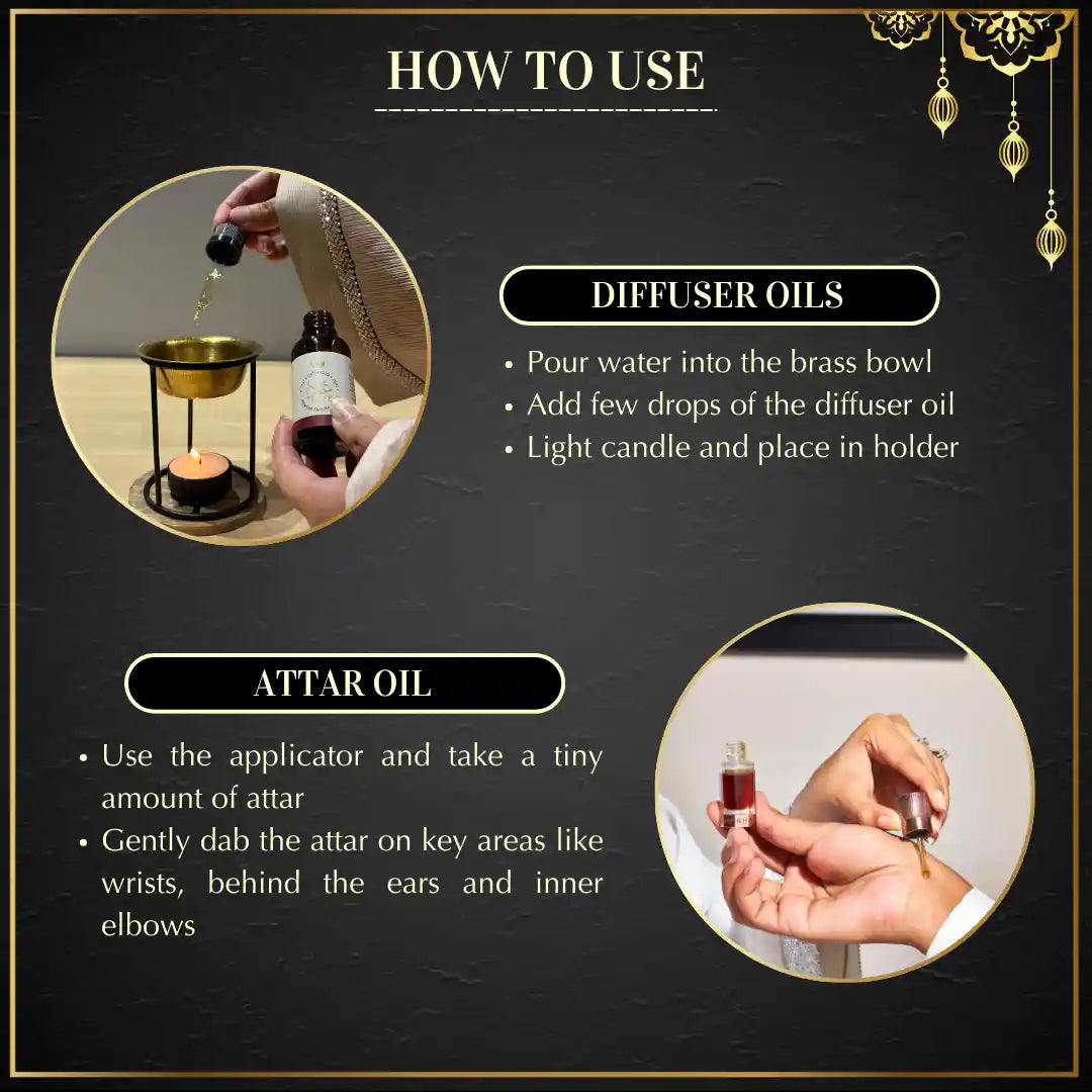 Dukhni oud gift set how to use US