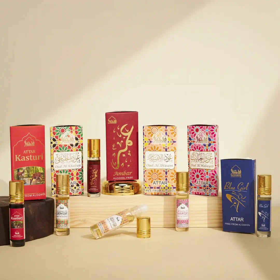 Dukhni Maamoul & Mixed Attar Oil Fragrance Oils