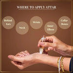 Dukhni Premiere Attar Set Apply On Wrist Neck Inner Elbow Collar Bone For Long Lasting Fragrance US