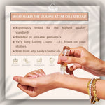 Dukhni Sandalwood Attar Set 6 Arabic Attars Apply On Wrist Neck Inner Elbow Blended By Artisanals Free From Chemicals US