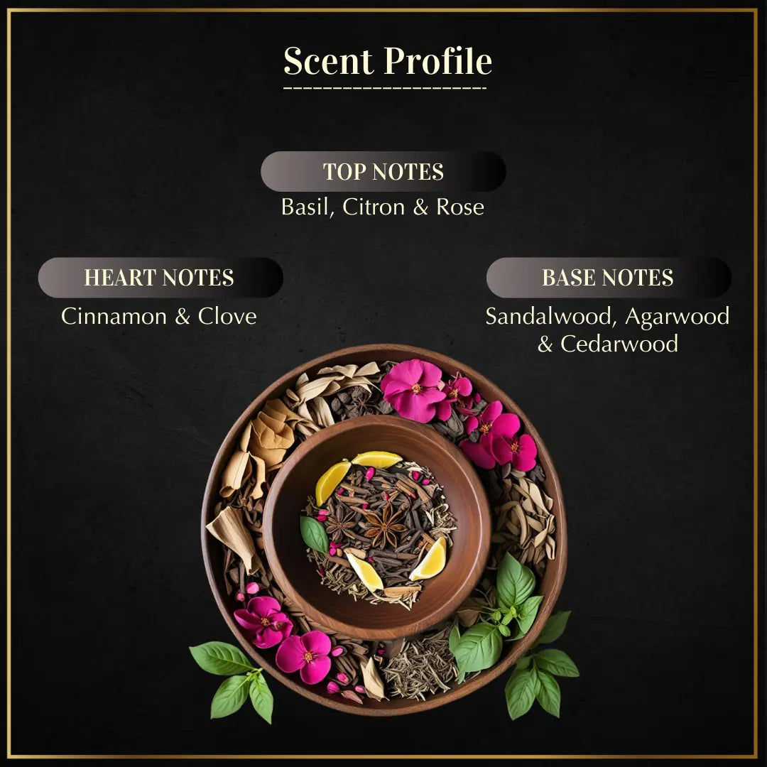 natural ingredients oud bakhoor without alcohol for home fragrances