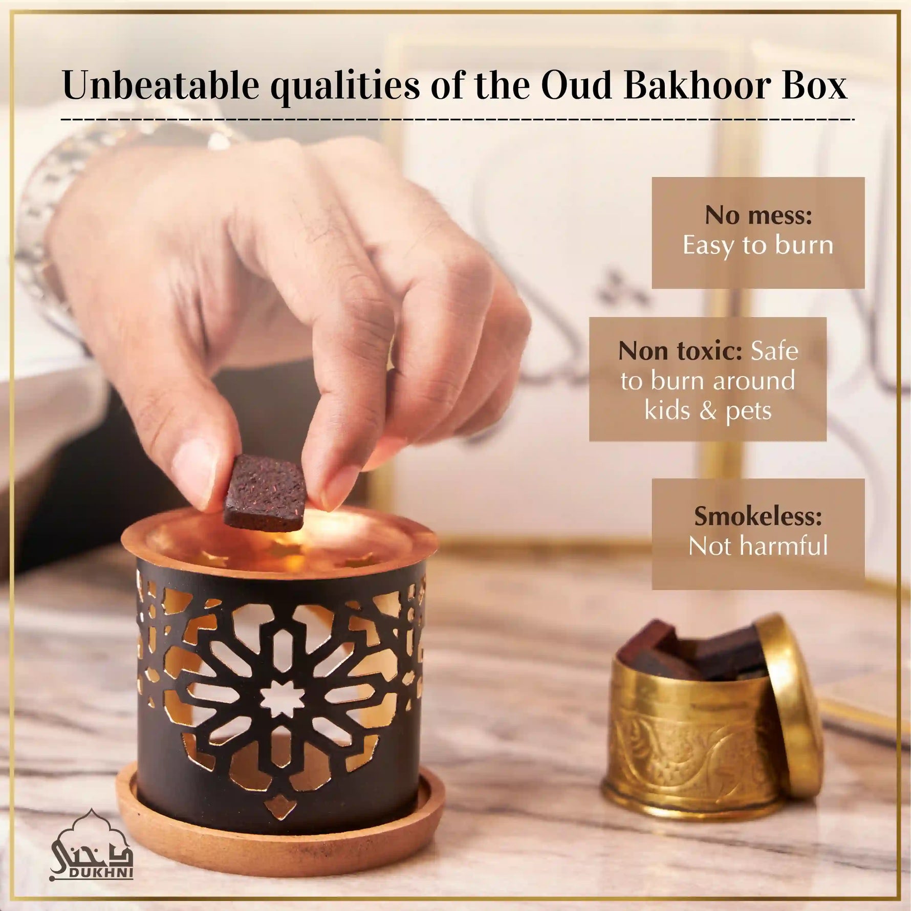 Bakhoor for space easy to burn long lasting