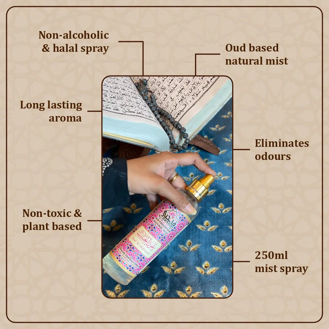 Eliminate Bad Odours With Dukhni Oud Based Mist Sprays Long Lasting Aroma US