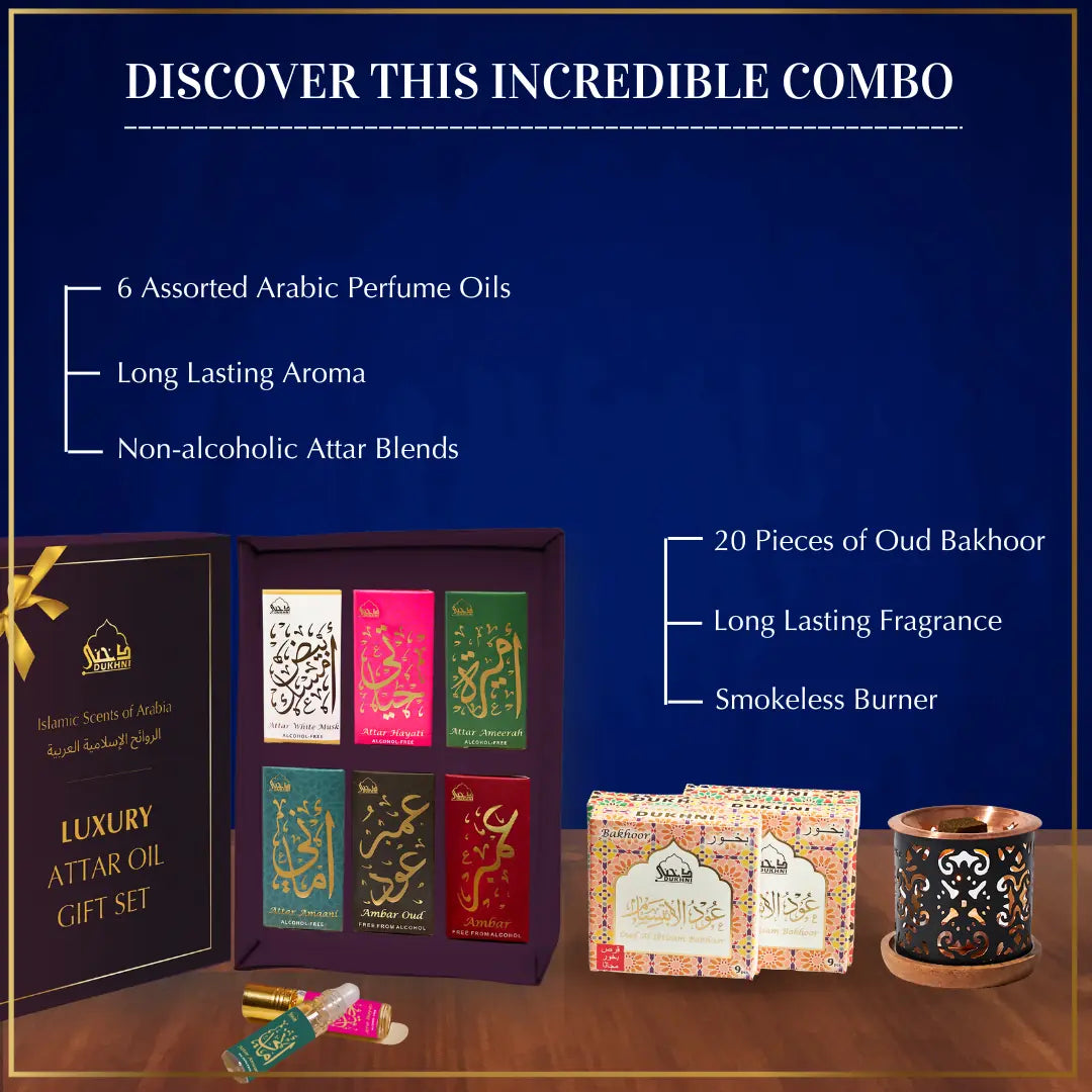 Get 30 Pieces Bakhoor 10 Assorted Scents And Burner 6 6ml Premium Luxurious Non Alcoholic Roll On Perfume Oils US