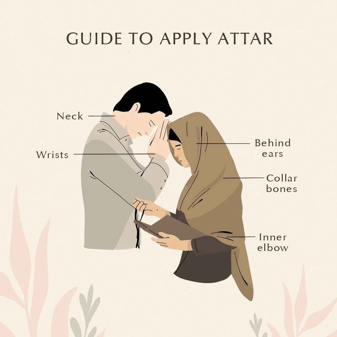 where to apply and how to use attar oils