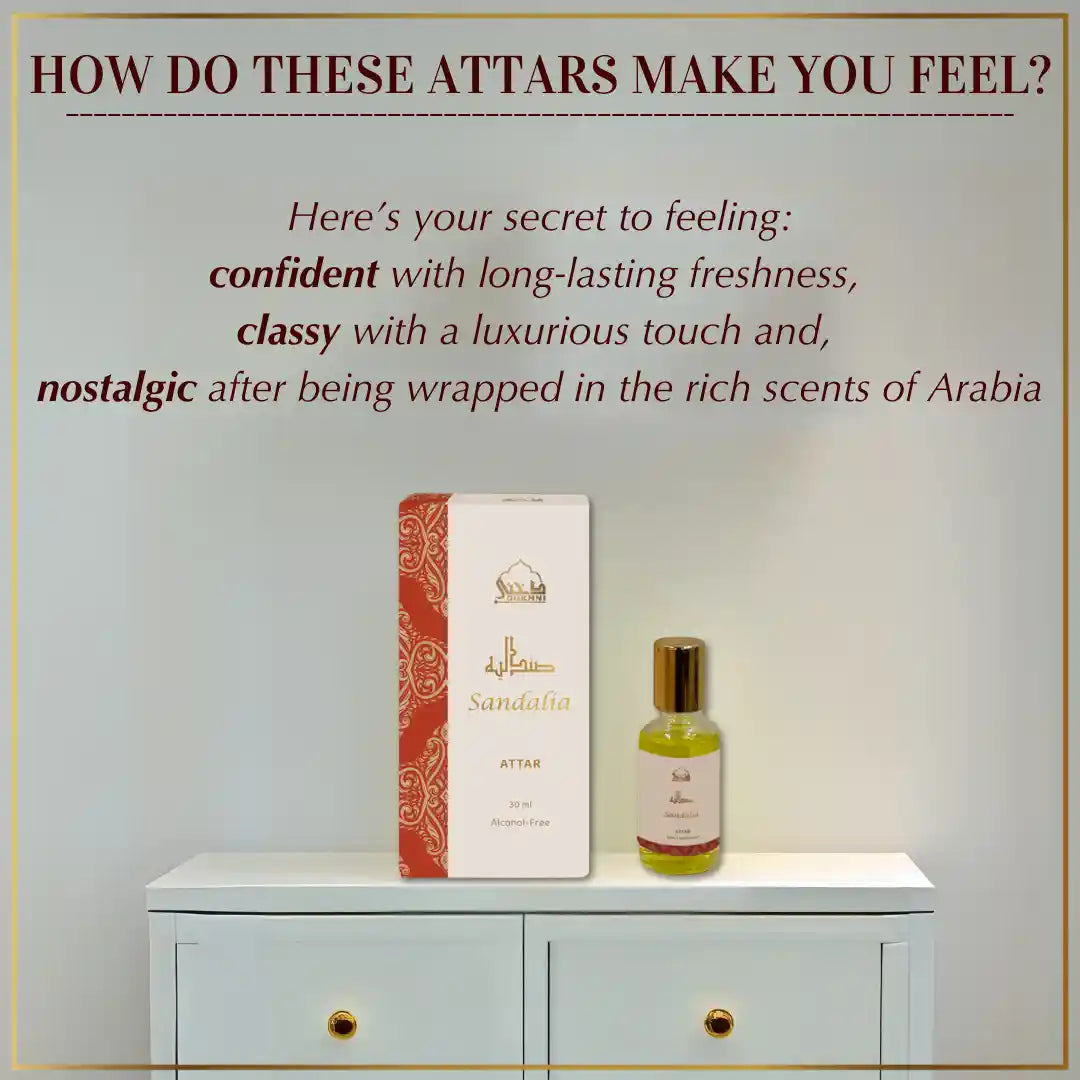 How Dukhni Sandalia Attar Oil Makes You Feel US