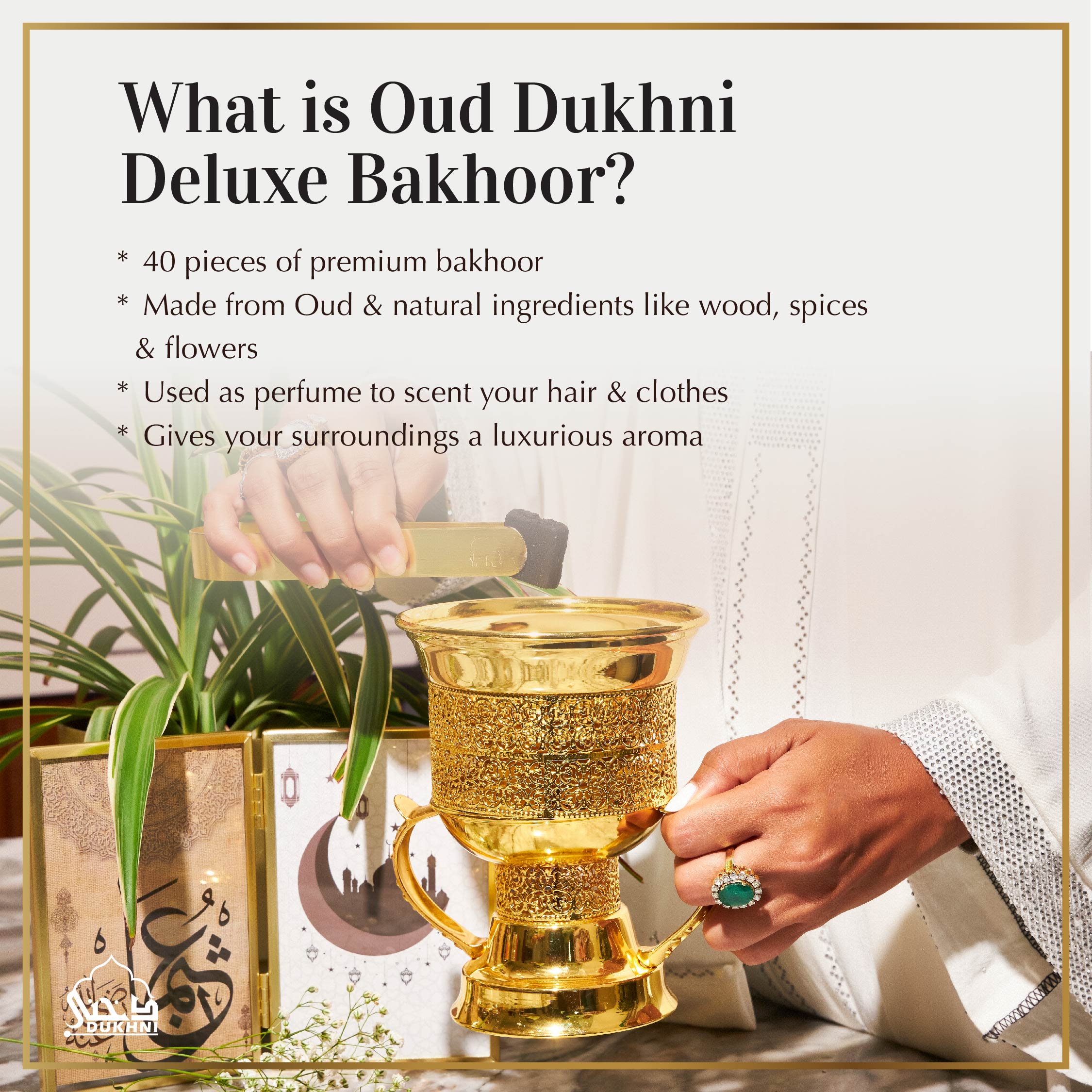 Oud Dukhni Deluxe Bakhoor