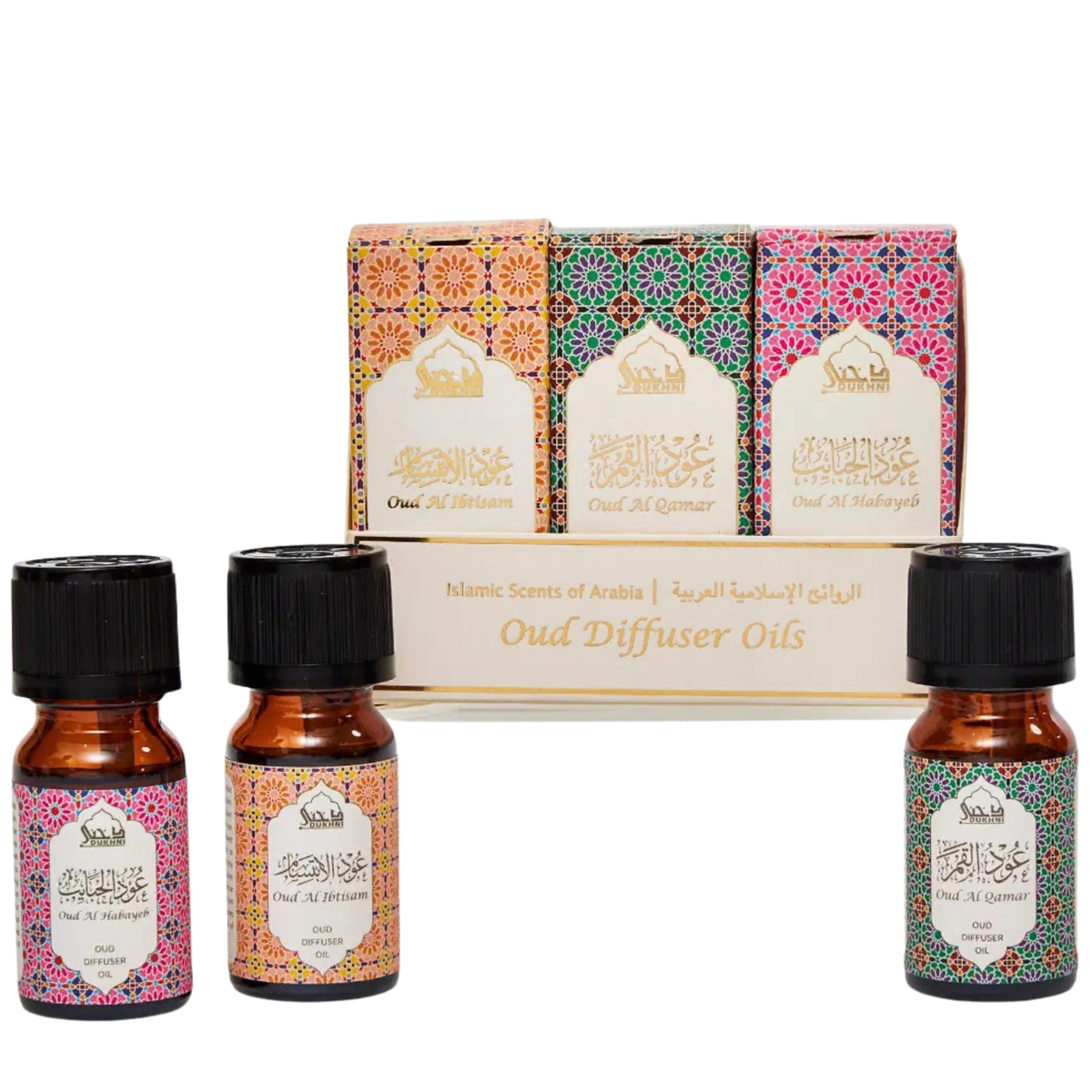 Floral Oud Diffuser Set | 3x10ml