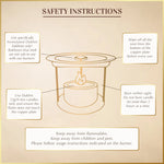 how to use dukhni burner safety 