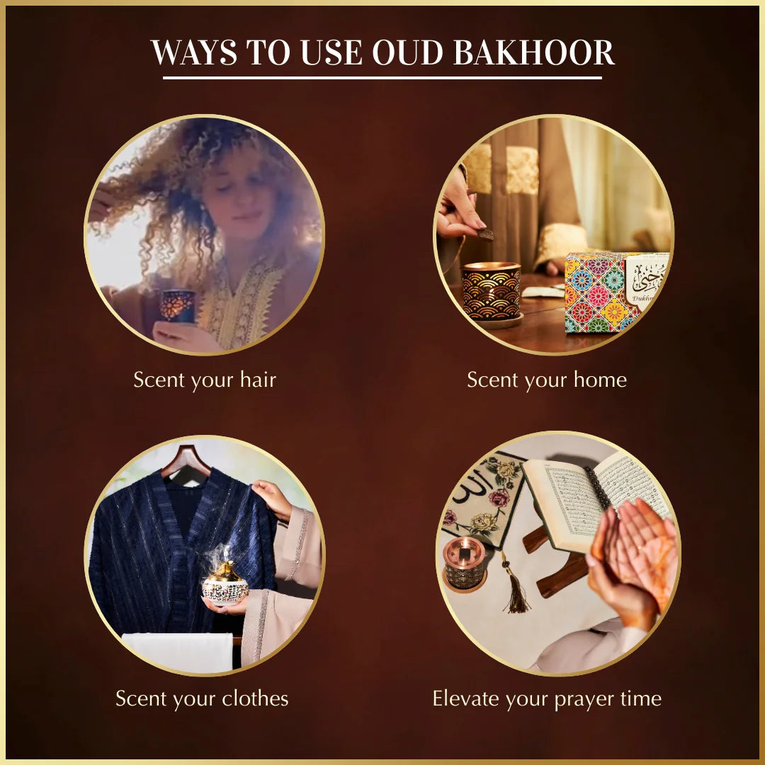 ways to use oud bakhoor