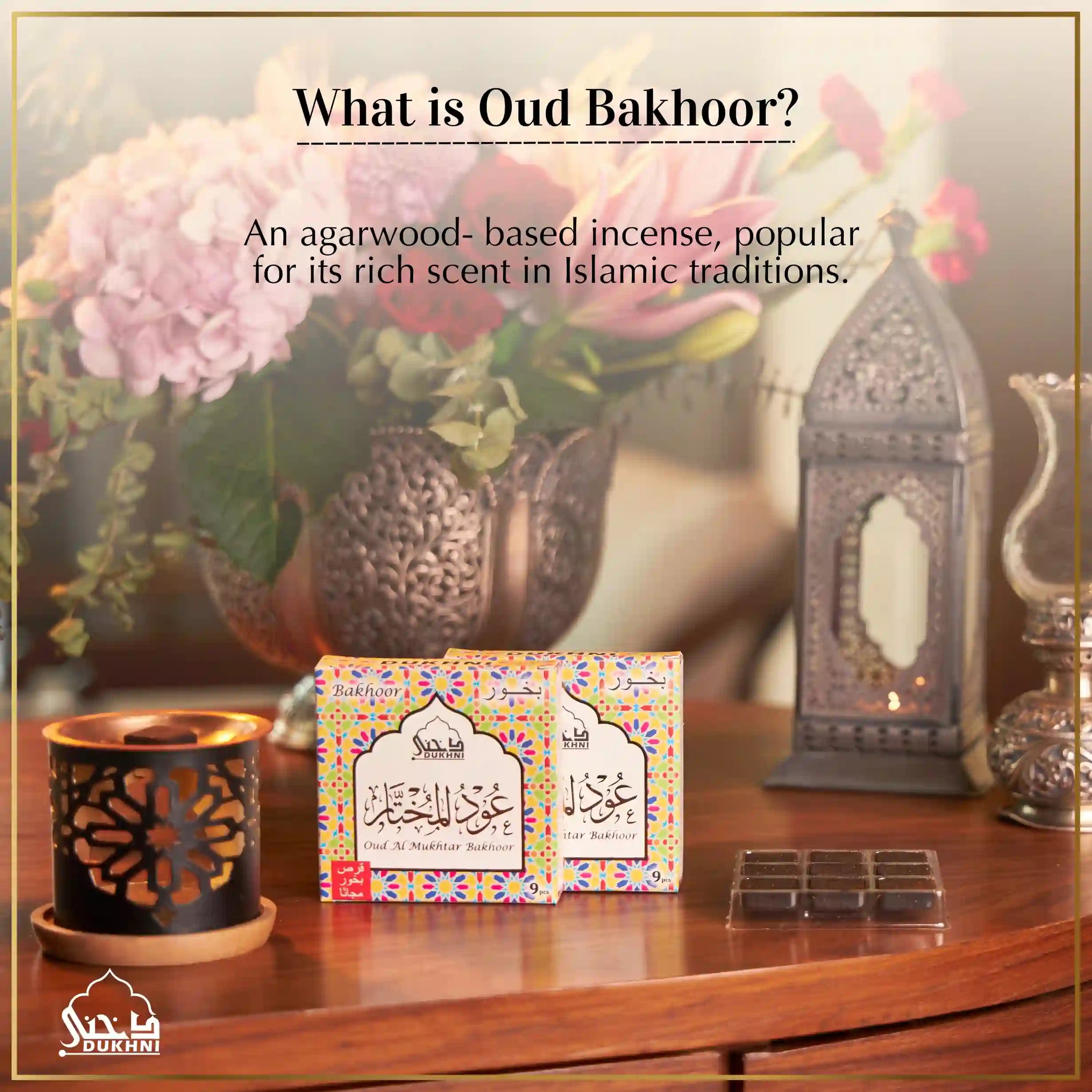 Easy to use bakhoor for home from Arabia